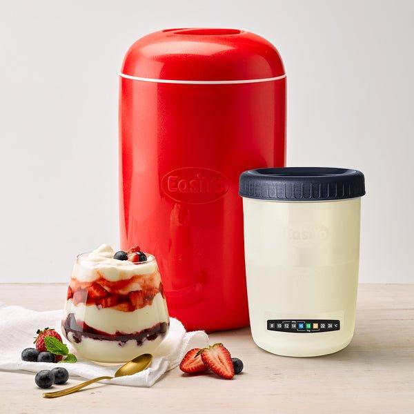 Product Introduction of EasiYo Yoghurt Maker Starter Pack Includes 4 Yoghurt Sachets Vanilla, Strawberry, Mango and Banana 2