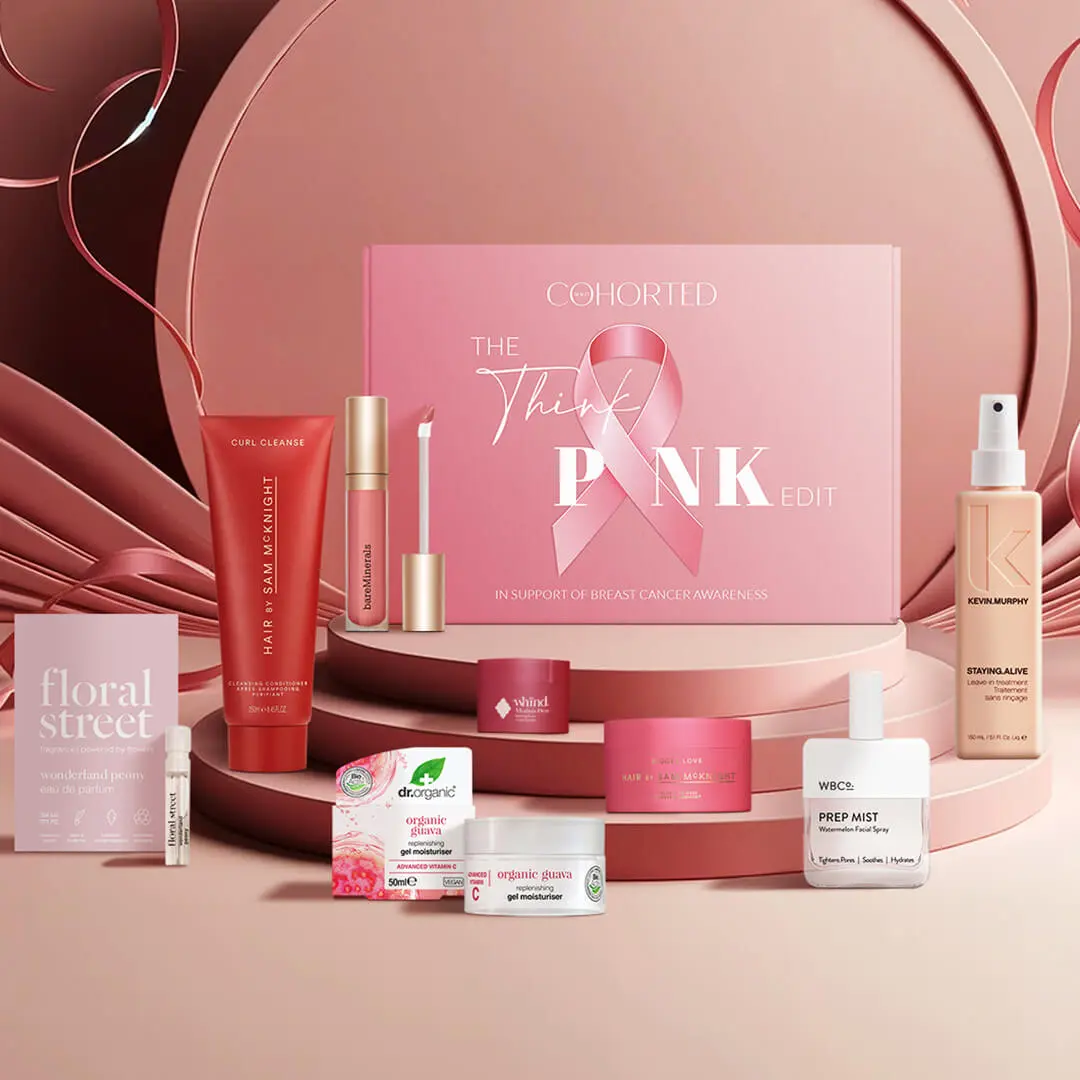 The Cohorted Think Pink Beauty Box Edit - 4th Edition worth £150+