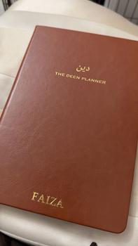 Product Review of The Deen Planner - Islamic Planner, 12 Month, Undated, Gift, Ramadan, Eid from F**a 0