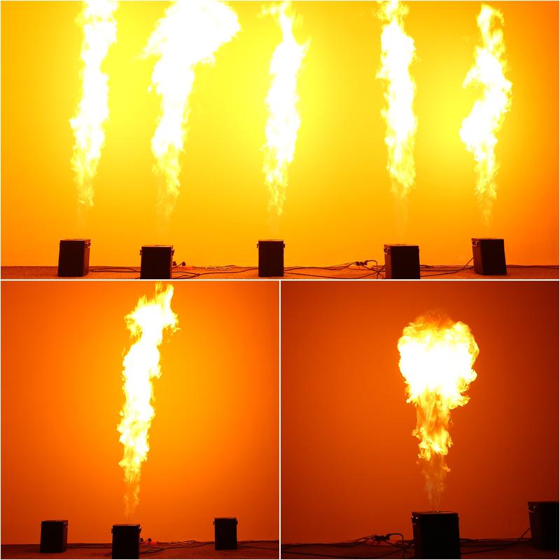 200W DMX Flame Thrower Effect Fire Stage Machine Christmas Party Projector DJ Show 1