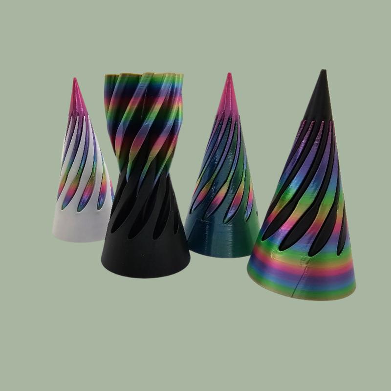Infinity Cones V2 - Fidgeting Fun Precision Printed 6