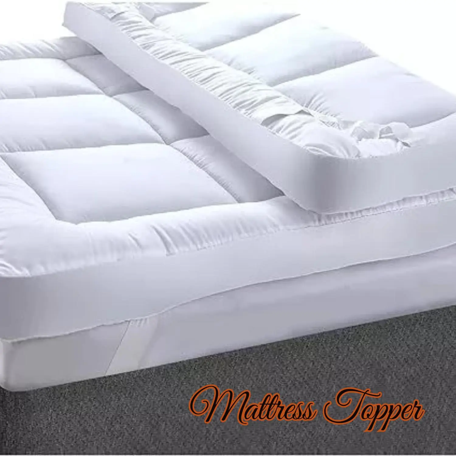 10cm Bounce Back Mattress Topper Hotel Quality 1000GSM Super Thick Extra Deep Sleep Better comfy bed Single Small Double King Size Bed Cover topper sale Comfy bed