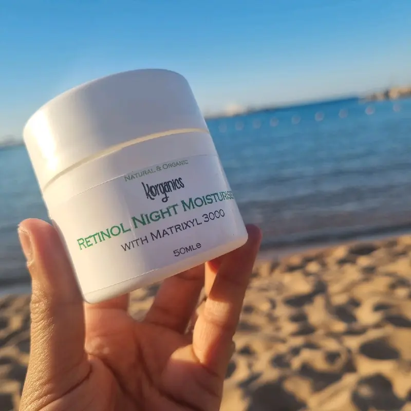 [Korganics] Day and Night hyperpigmentation bundle Sensitive Skin Pigmentation Moisturizer Mask Skin Repair Hydrate Skincare Hydrating Moisture Moisturizing Niacinamide Lavender Retinol Turmeric Evening Comfort Acne care 3