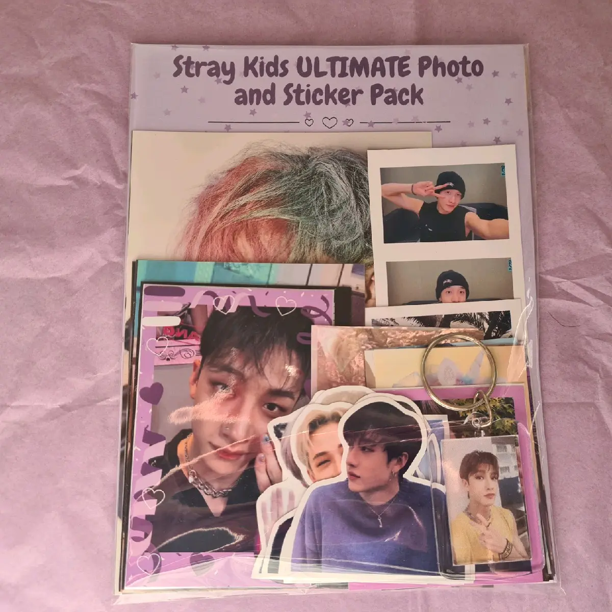 Stray Kids ULTIMATE Photo and Sticker Bias Pack | Bang Chan Lee Know Minho Changbin Hyunjin Han Jisung Felix Seungmin I.N Jeongin Photocards Prints Filmstrips Polcos Polaroids Stickers Holographic PCs SKZOO | KPOP Gifts and Merchandise
