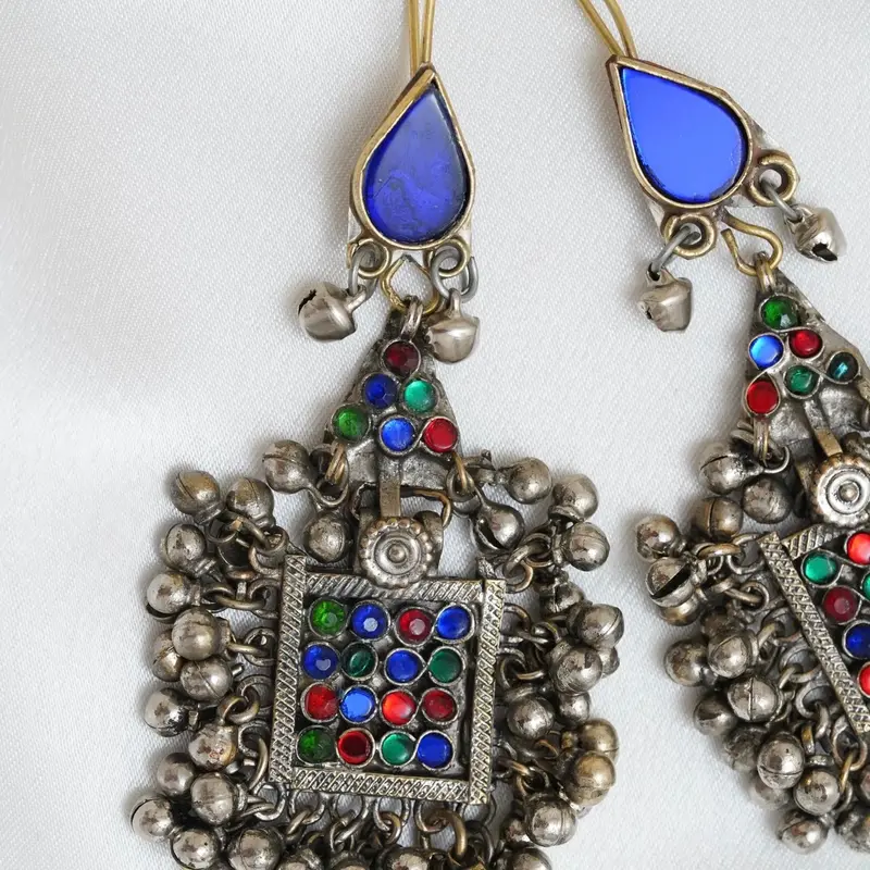 Afghan Earring Jewelry - Traditional Handmade Design 2