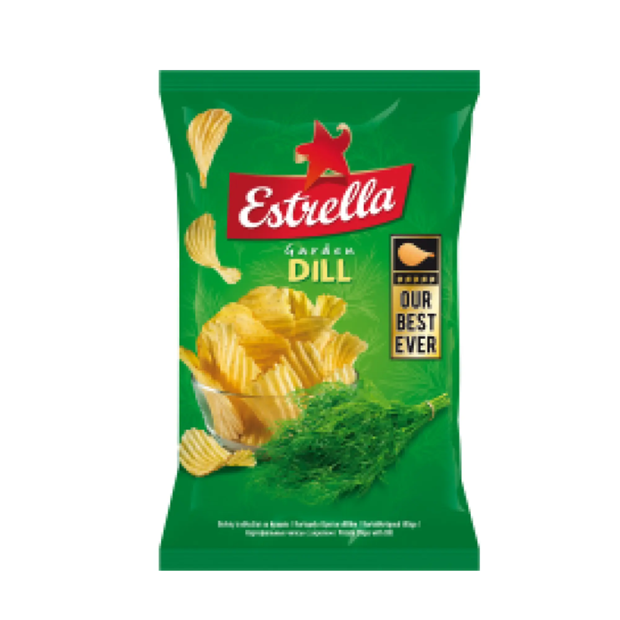 Fragrant Dill Crisps Estrella 130g