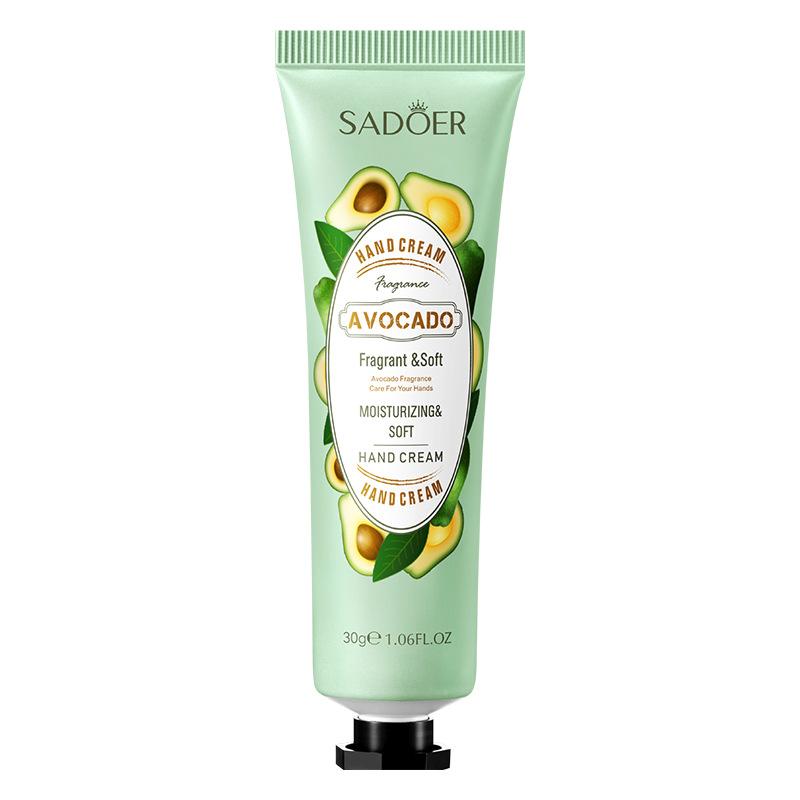 GOOD [Luxury Gift 1] Random Fruit Fragrance, Fruit Hand Cream SADOER Rose Chamomile Hand Cream 30g 6