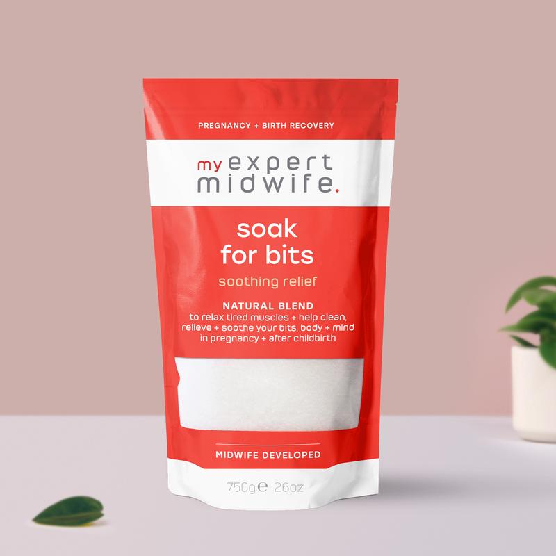 Soak for Bits Bath Salts | Post-Birth Recovery Essential | Premium Epsom Salts for Postpartum Recovery with Essential Oils 3