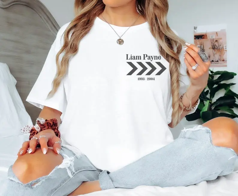 Liam Tattoo Shirt, Tribute Shirt, In Memory Of 1D Singer, Rip Liam Payne, One Direction Fan Tribute, Unisex Tee