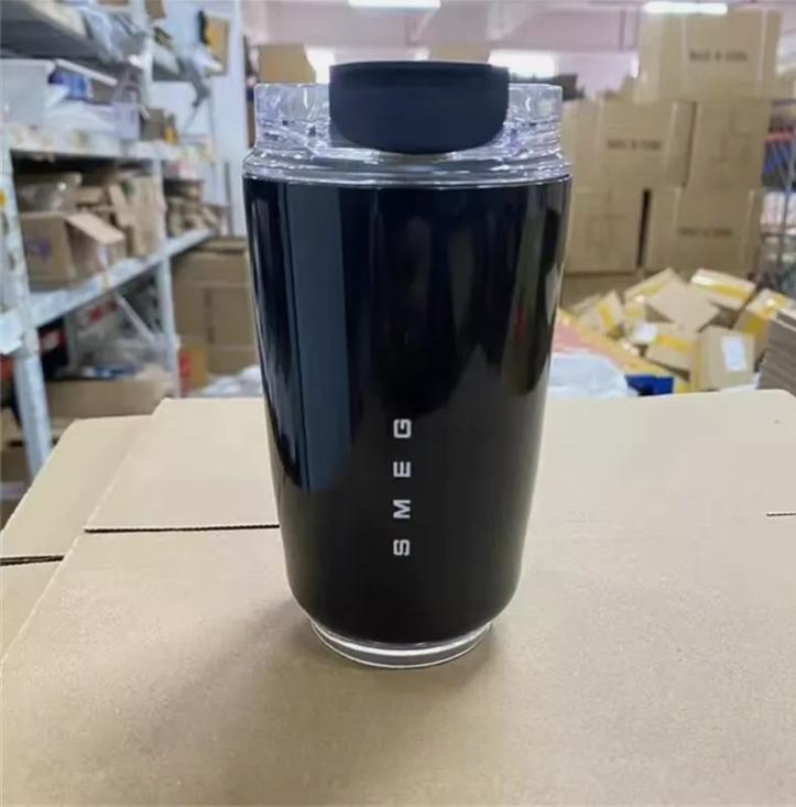 240ml Smeg Coffee Mug Stainless Steel Travel Water Bottle Insulated Cup 8