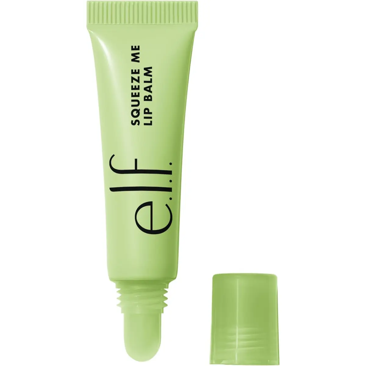 e.l.f. Squeeze Me Lip Balm, Moisturising Lip Balm For A Sheer Tint Of Colour, Infused With Hyaluronic Acid, Vegan & Cruelty-free, Honeydew