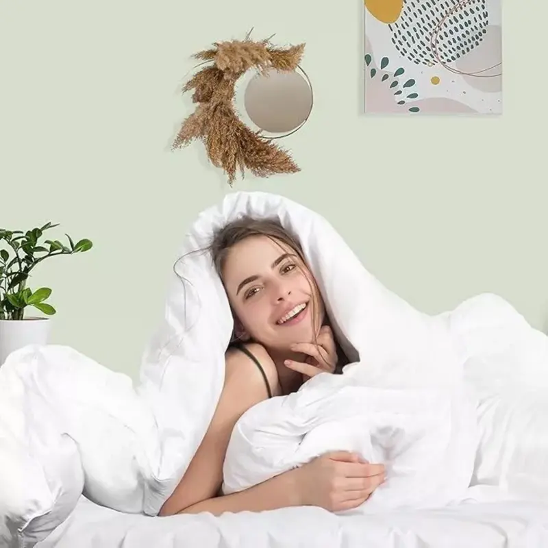 MicroFiber Duvet Quilt 16.5 Tog Extra Deep Hotel Quality - All Sizes, White 3