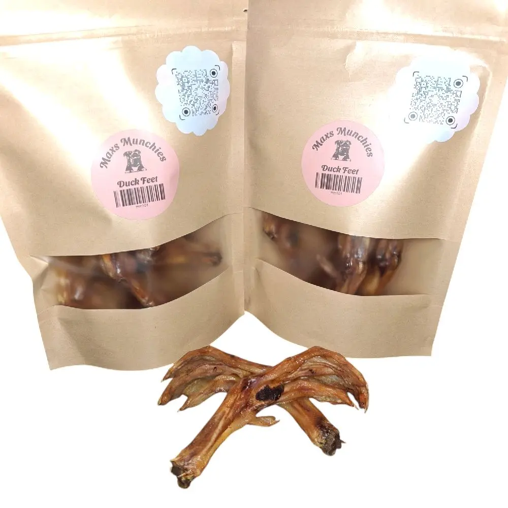100g Duck Feet for Dogs - Natural Pet Treats