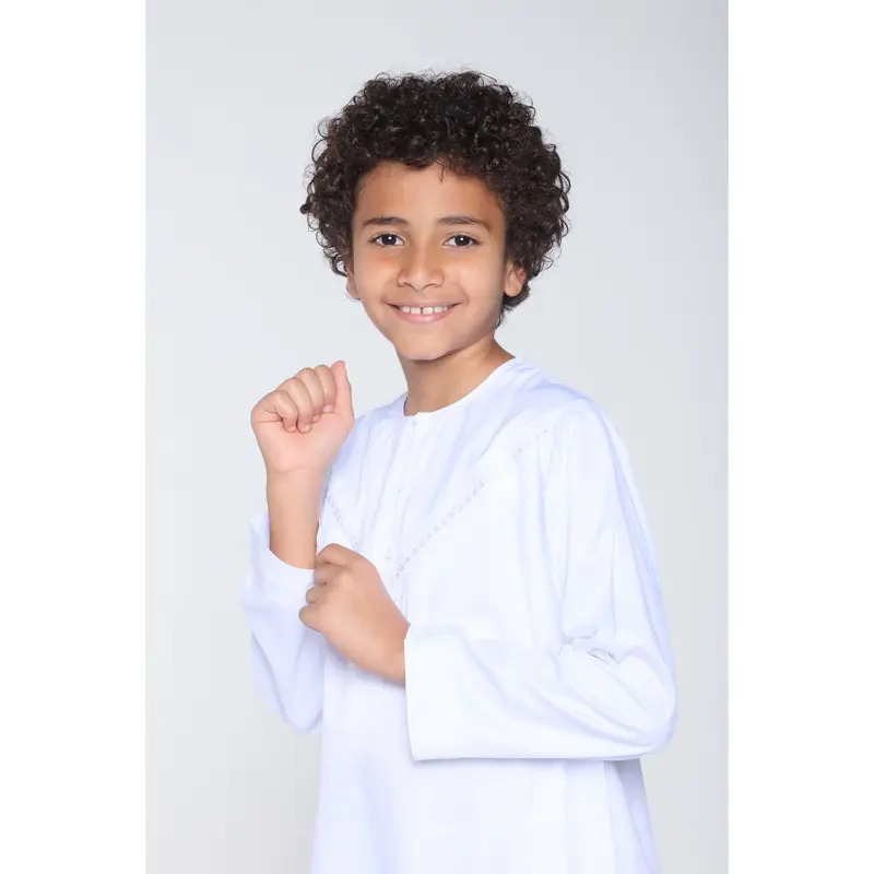 Iced White Kids Omani 4