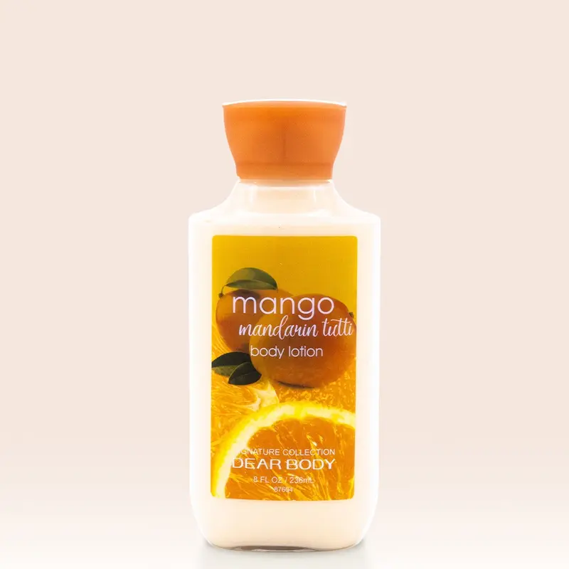 Dear Body Body Lotion Moisturizing with Sweet Vanilla Mango Coconut Roses Aloe Vera 226g - Moisturizers, Comfort, Cosmetic Skin Care Hydrating 2