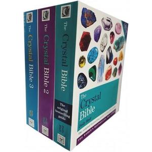 Judy Hall The Crystal Bible Volume 1-3 Books Set Collection Godsfield Bibles