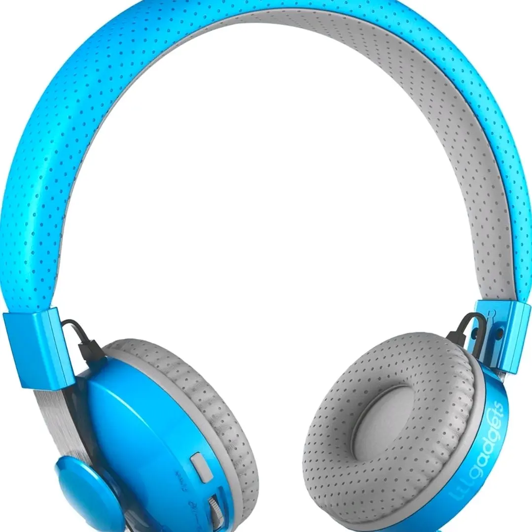 lilgadgets Bluetooth Headphones for Children with Nose Reduction