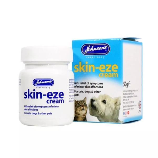 Johnsons Skin-Eze Cream for Cats, Dogs & all other Pets 50g 0