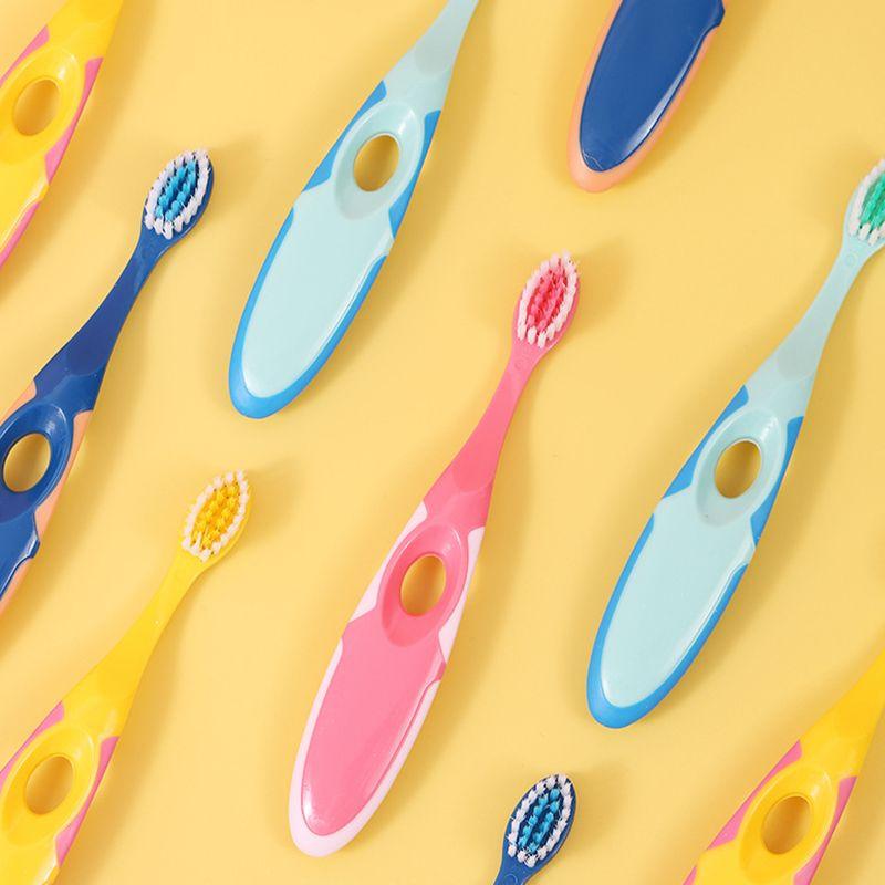 8pcs Soft Bristle Toothbrush For Kids - Ideal For Teeth Changing Period - Suitable For Kids - Perfect For Baby, Toddler, And Student - Promotes Healthy Oral Hygiene 5