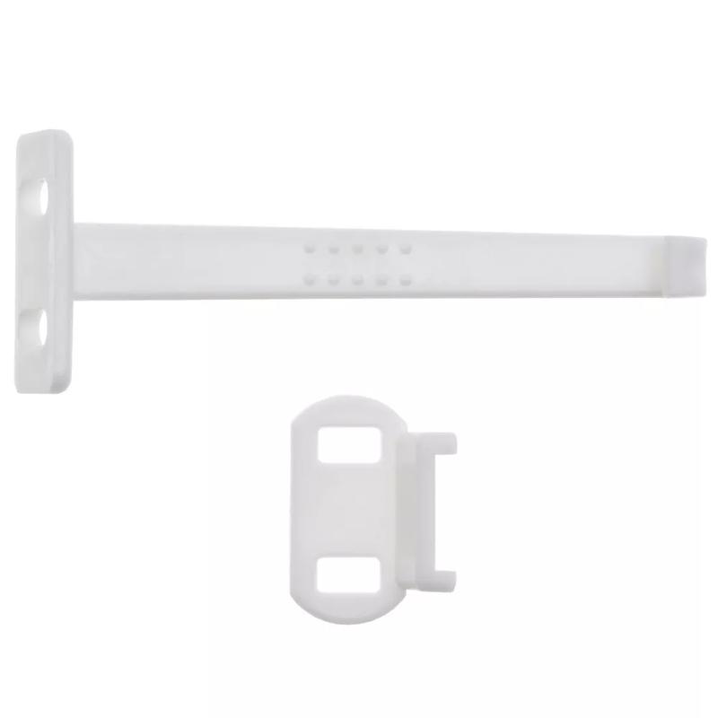 10Pcs Child Proof Safety Catch Cupboard Cabinet Door Drawer Lock Latch Baby Kids 1