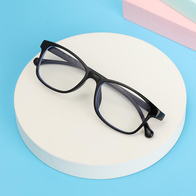 1PC Kids Boy Girl Anti-blue Light Glasses Ultra Light Frame Protection Eyeglasses Student Computer Online Study Classes Eyewear 3