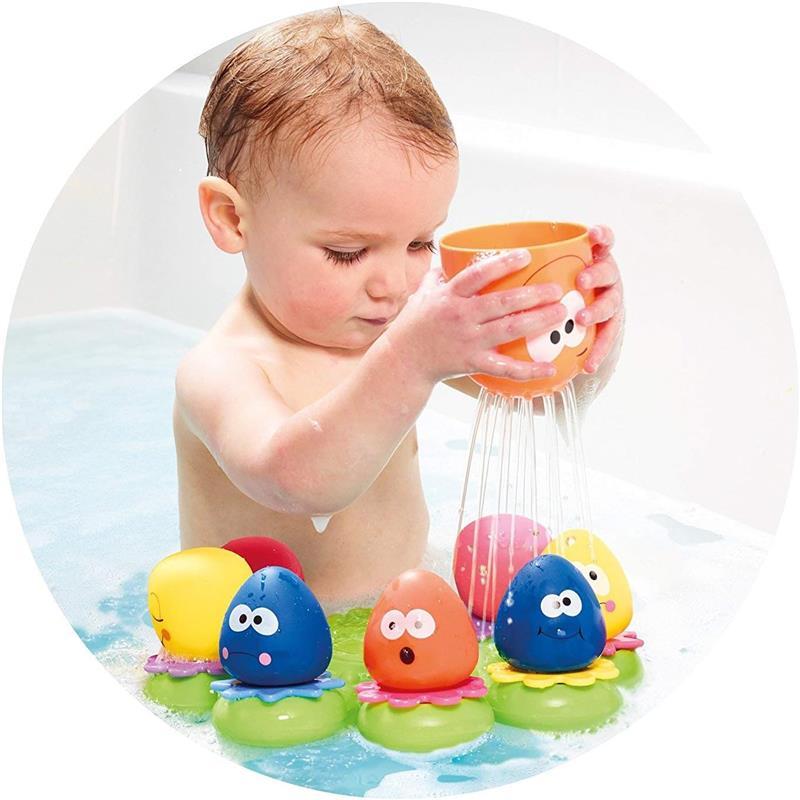 TOMY  Octopals Number Sorting Baby Bath Toy Educational Water Toys For Toddlers Suitable For 1, 2 and 3 Years Old Boys and Girls 0