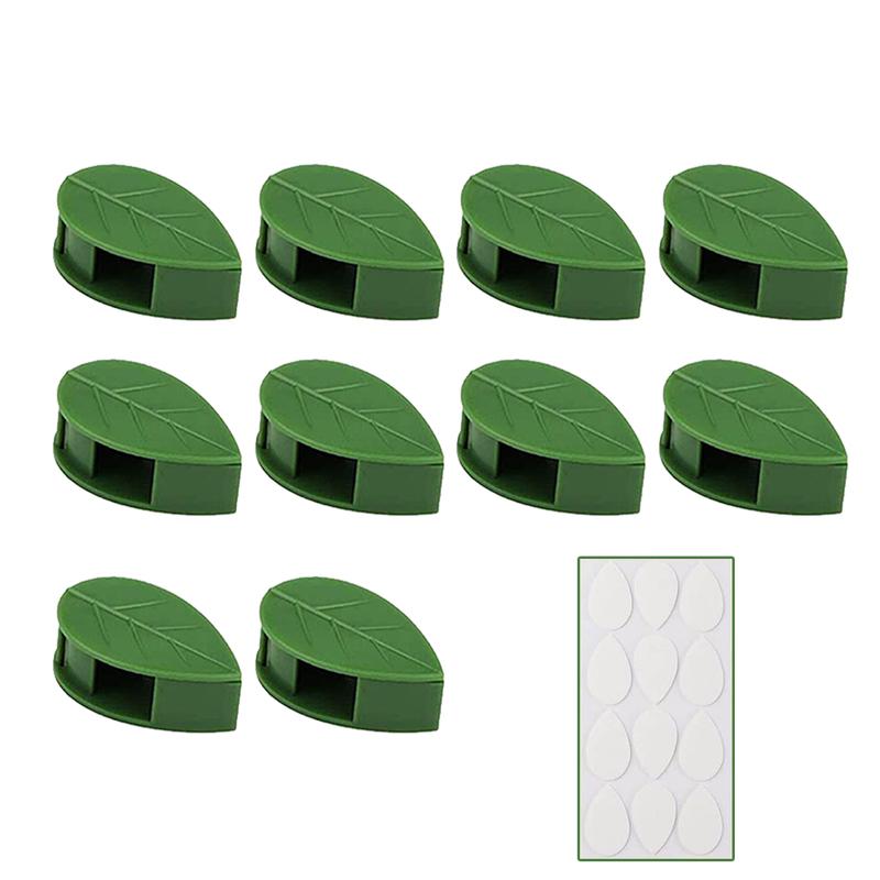 10PCS Climbing Plant Wall Clips Invisible Fixture Hook Clip Vine Sticky Vines NEW 2