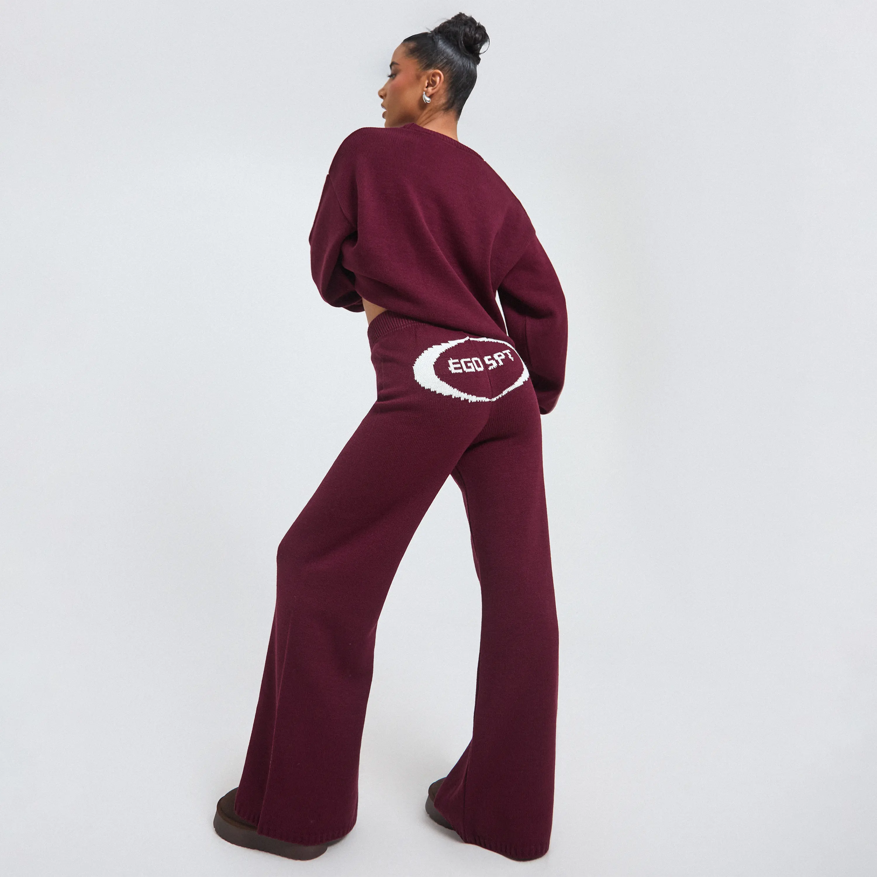 High Waist Wide Leg Trouser