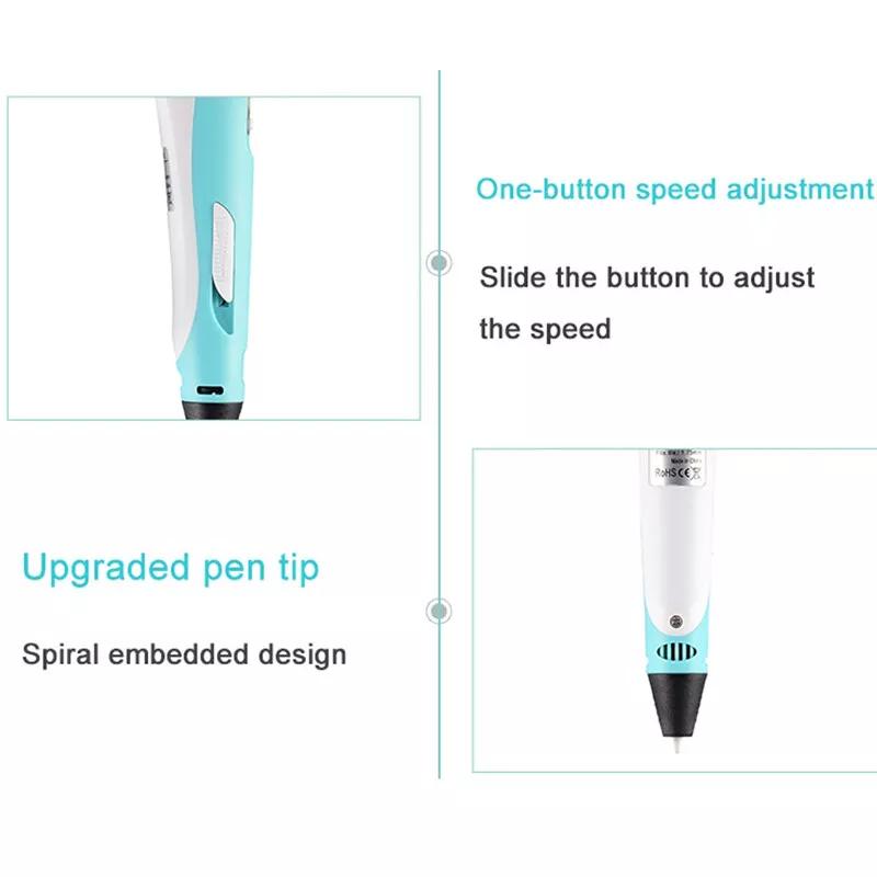 3D Drawing Printing Pen with LCD Screen - PLA ABS Filament Toys for Kids 4