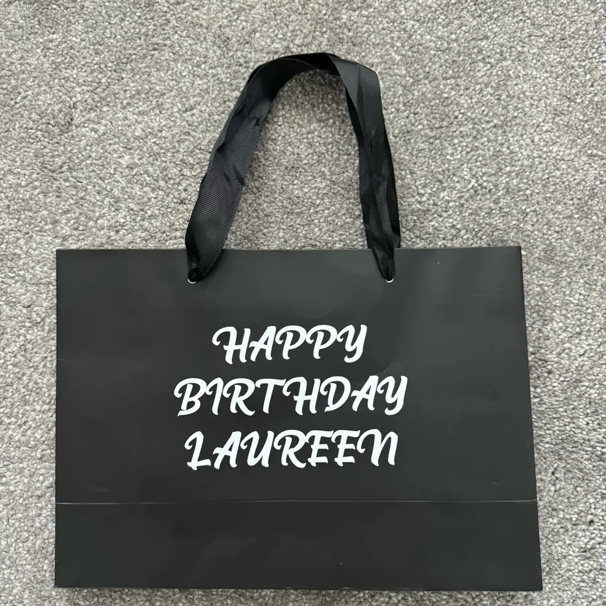 Luxury personalised gift bags