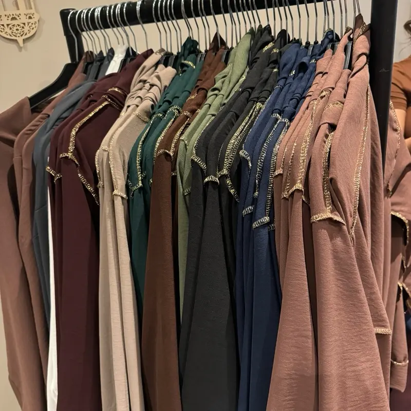 Aniyah abaya with attached scarf