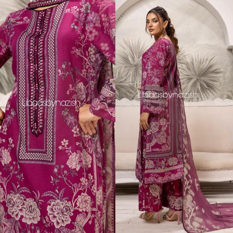 LBN- Sada Bahar| Winter Khaddar 3 pc stitched suit 3