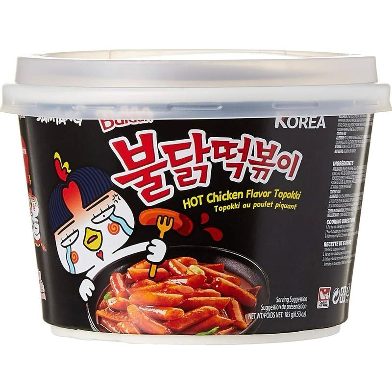 Samyang Topokki hot chicken flavour or Carbonara (korea) 4