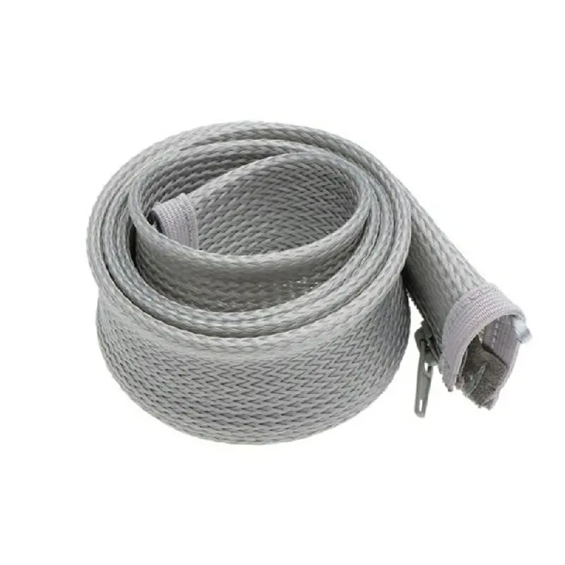 120cm Cable Tidy Zip Sleeve for PC/TV Wire Management Organisers Cable Cover Protector Protection 1