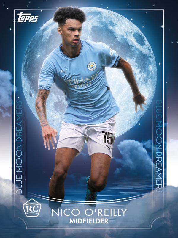 Topps Blue Moon Manchester City 2023/24 Full Box 6