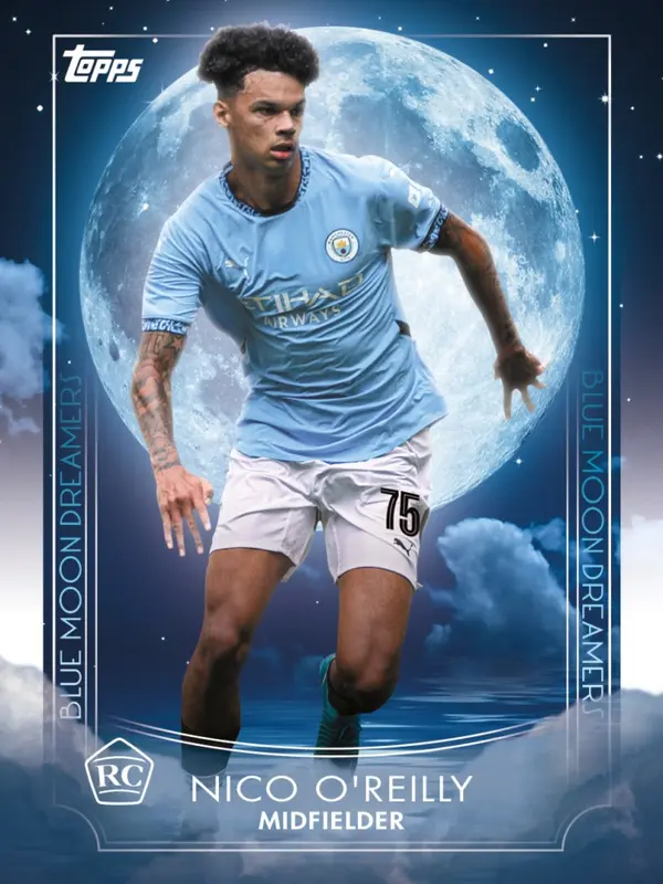 Topps Blue Moon Manchester City 2023/24 Full Box 6