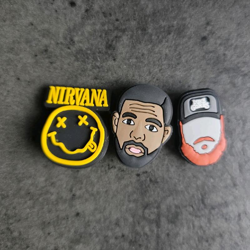 singer inspired shoe charms, 7