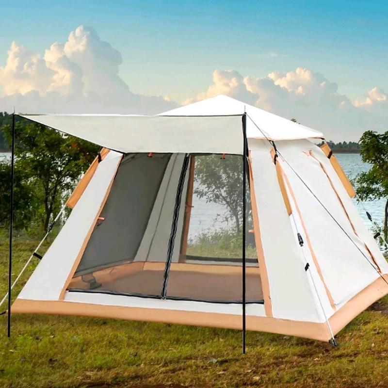 Waterproof Family Camping Tent - Full Automatic Instant Pop Up, 4 People Capacity, Great Quality, Easy to Install and Fold, Suitable for Kids tents inflatable 1