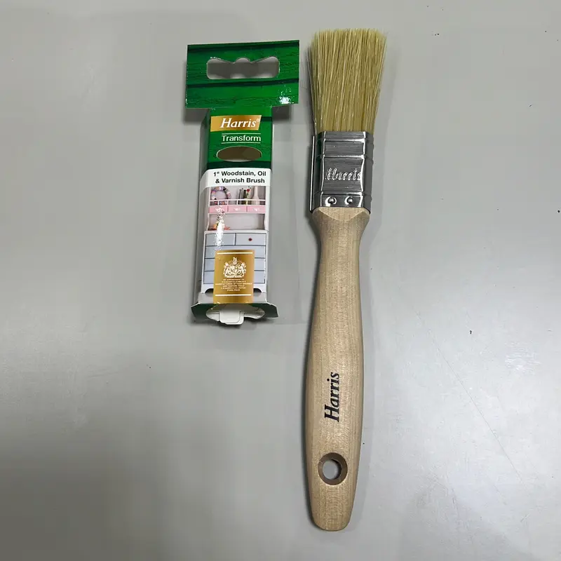 Harris Transform Woodstain, Oil and Varnish Paint Brush 1" 1