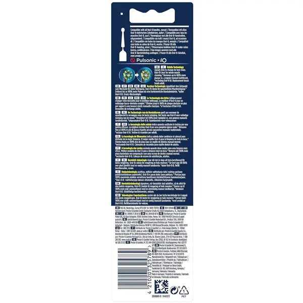 Oral-B CrossAction CleanMaximser Toothbrush Head, 10 Pack, Black 7