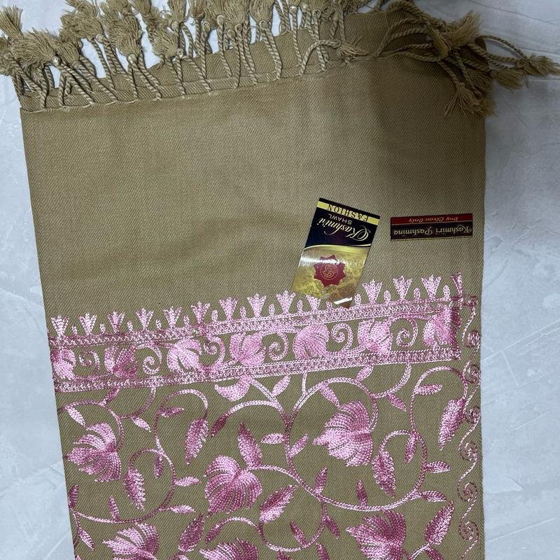 Kashmiri Pashmina Women's Shawl with New Design #hijab#stylish 5