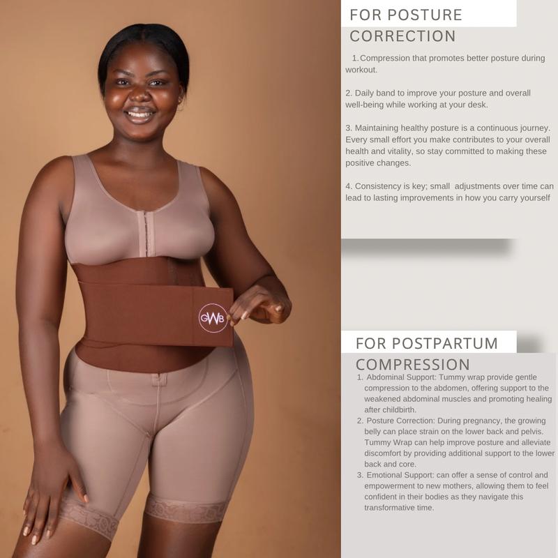 GWB Miracle Tummy Belly Wrap for Pregnancy Maternity, Comfortable and Breathable 2
