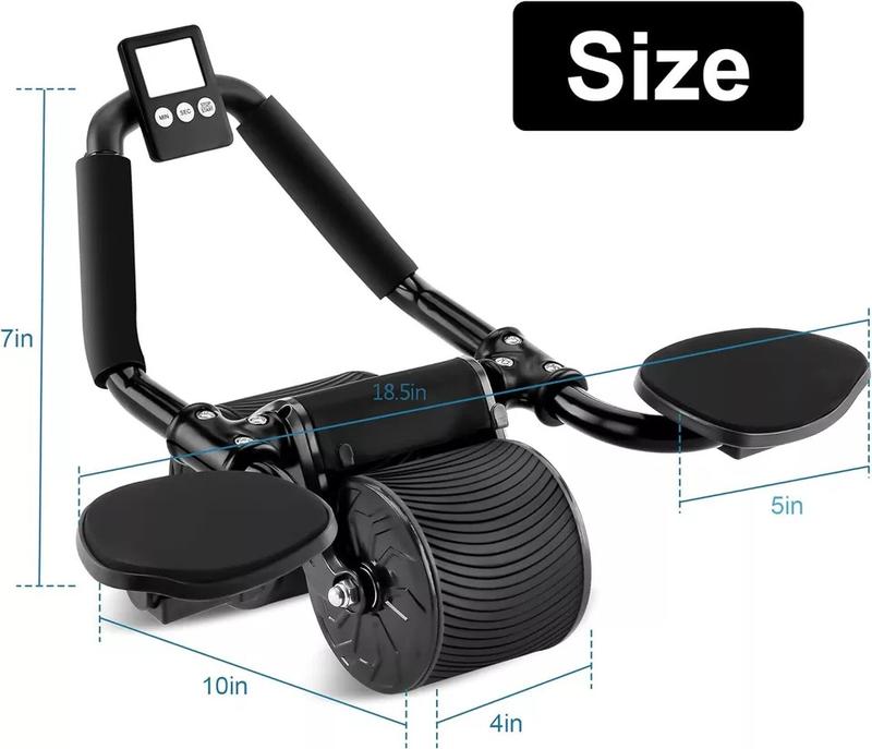 Wheel Automatic Rebound Elbow Support Fitness AB Roller Training 1