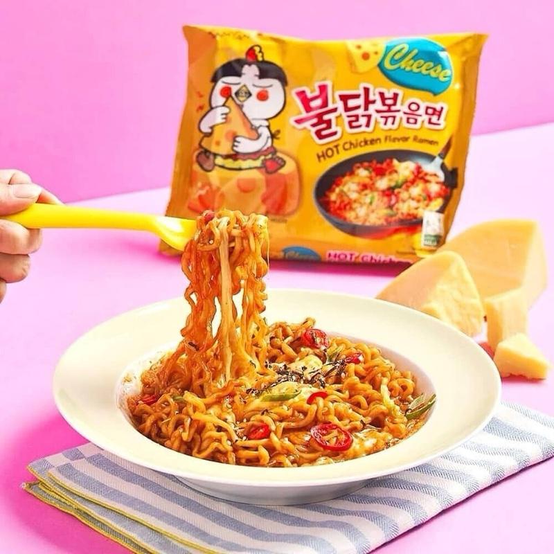 SAMYANG Cheese Buldak Hot Chicken Spicey Ramen - (Pack of 1) - Instant Food Offer 2