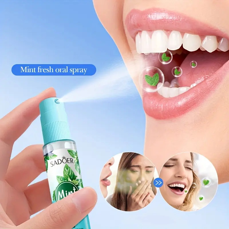 18ml Mint Oral Spray, Fresh Breath and Long-lasting Fragrance, Gifts for Lovers 3