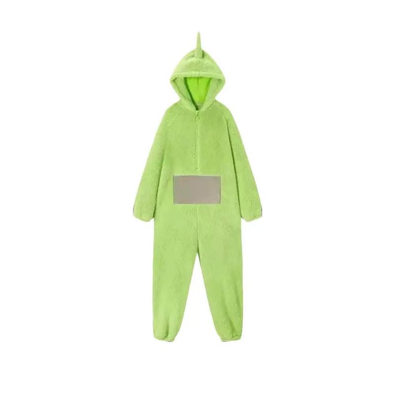 Kids Adult Costumes Soft Long Sleeves Piece Pajamas Costume Lala Home Clothes Cosplay Adult Unisex Party Wear 5