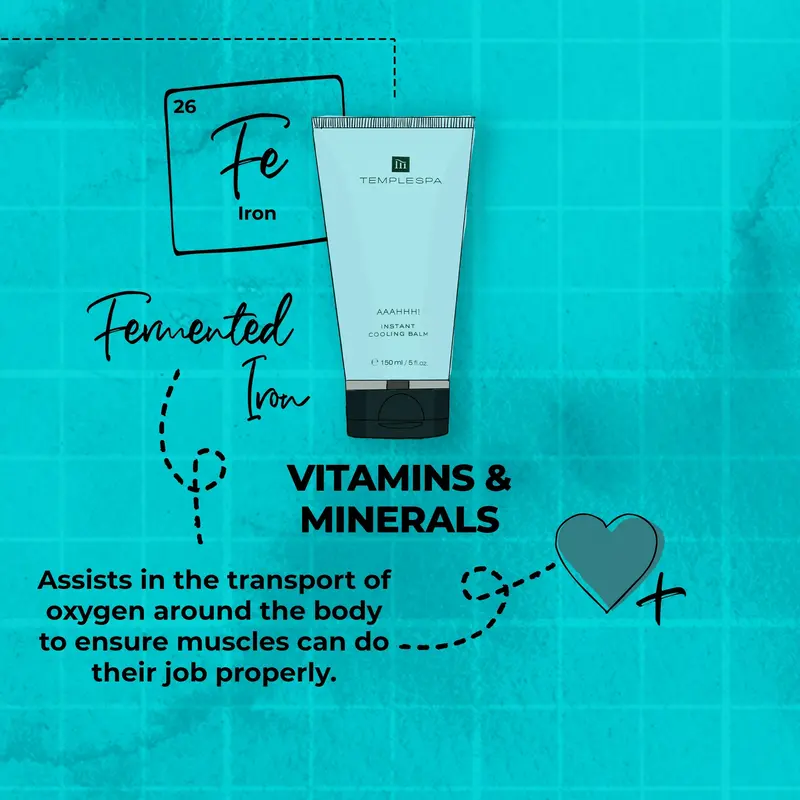 TEMPLESPA AAAHHH! Instant Cooling Balm For Aching Feet & Limbs 3