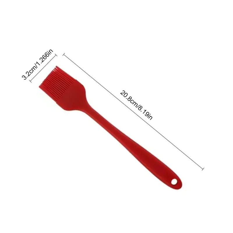 Silicone Barbecue Oil Brush Heat-resistant Pastry Brush Upgrade Oil Brush Kitchen Cooking and Baking Tools 6
