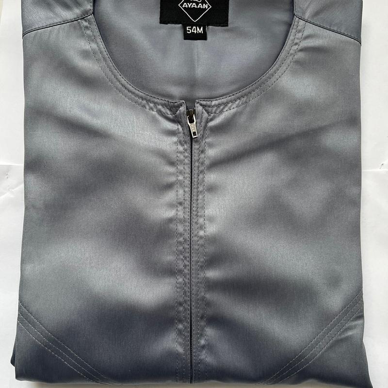 Men's Omani Jubbah Shiny Material Thobe 6