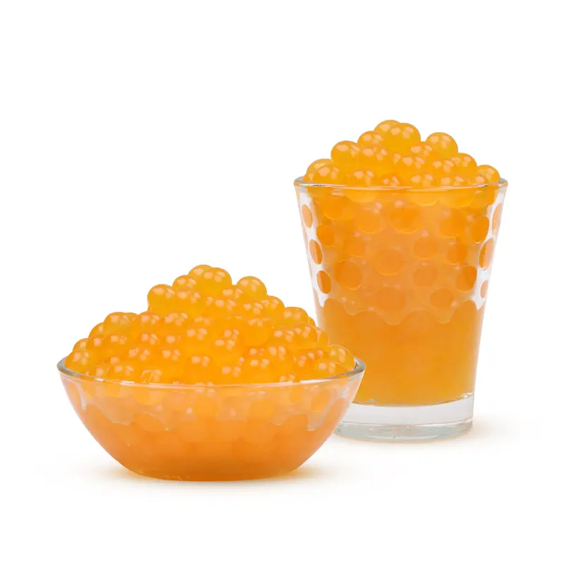 3-Pack 450g Passion Fruit Popping Boba Fruit Juice Filled Pearls 2